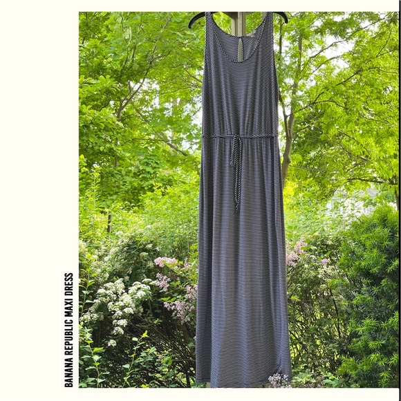 Banana Republic Nautical Maxi Dress - Picture 6 of 7